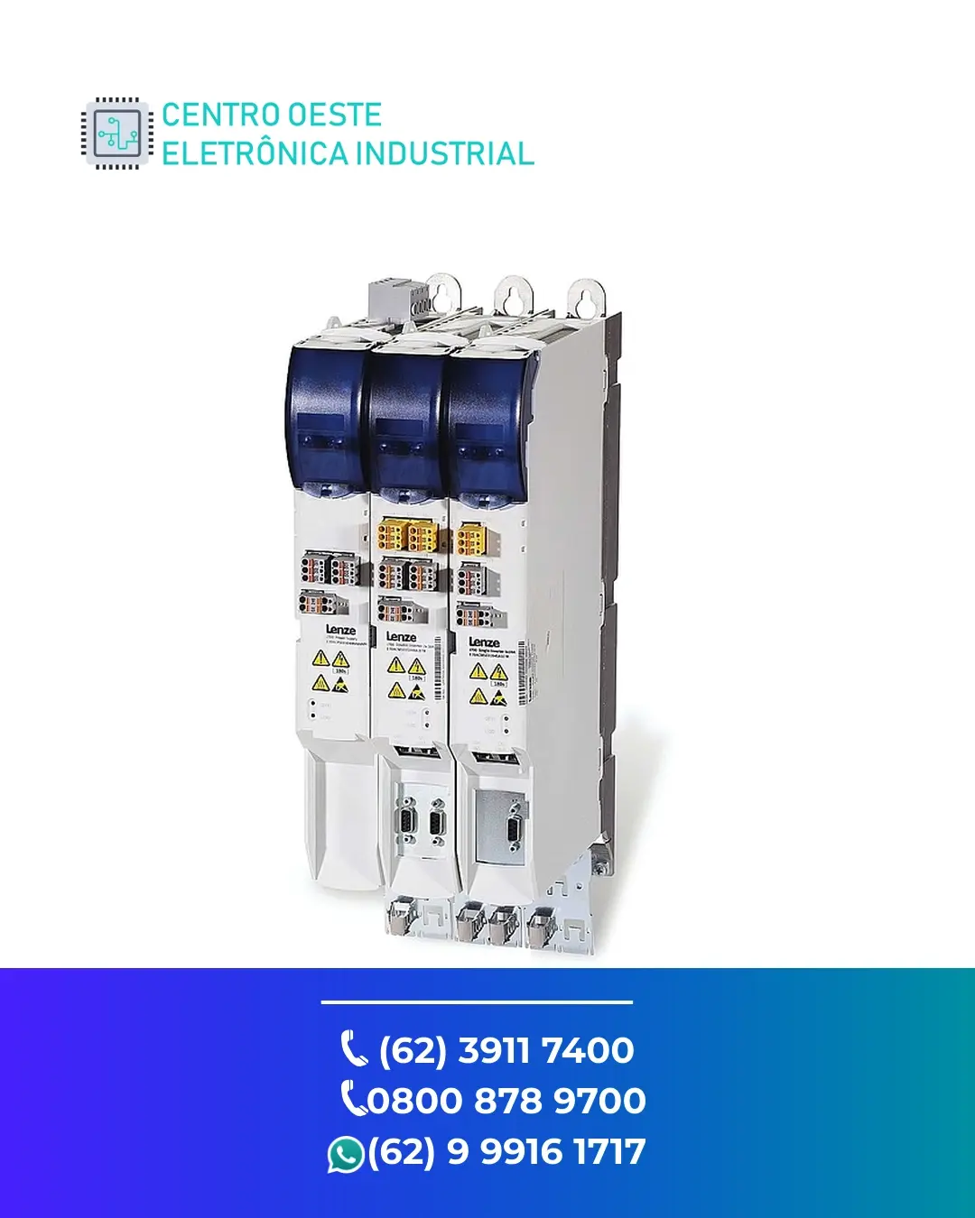 ESPECIALIZADA INVERSOR LENZE I700 GOIANIA