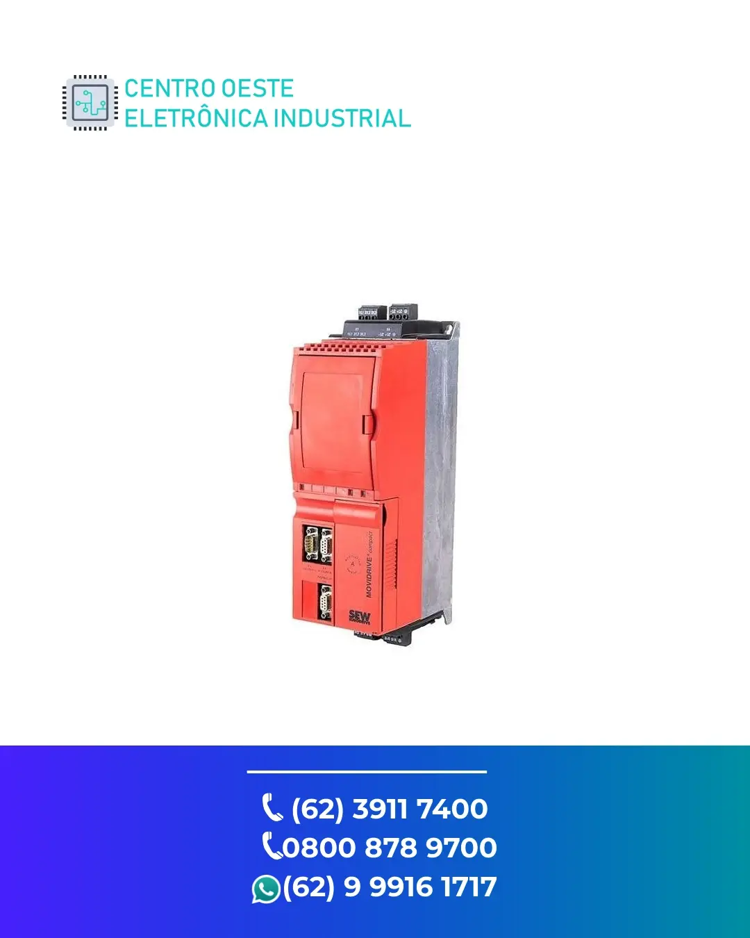 ESPECIALIZADA INVERSOR SEW EURODRIVE MOVIDRIVE C GOIÁS