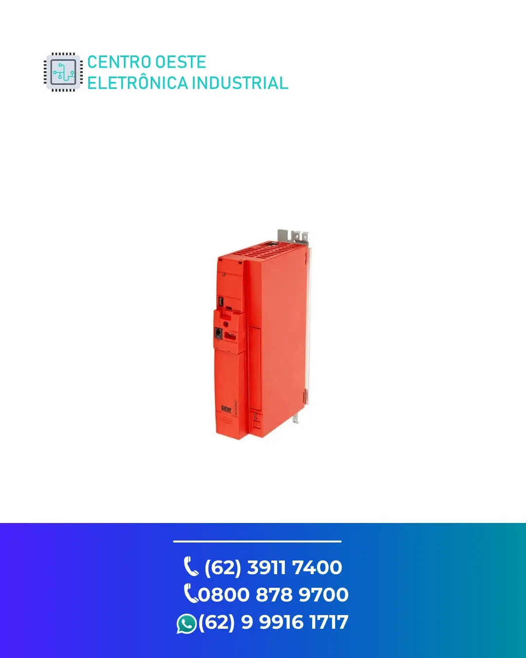ESPECIALIZADA INVERSOR SEW EURODRIVE MOVITRAC B GOIANIA