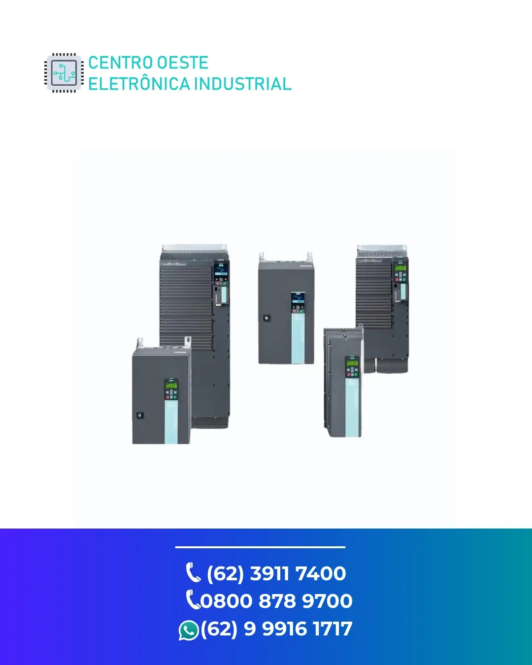 ESPECIALIZADA INVERSOR SIEMENS SINAMICS G150 BRASIL