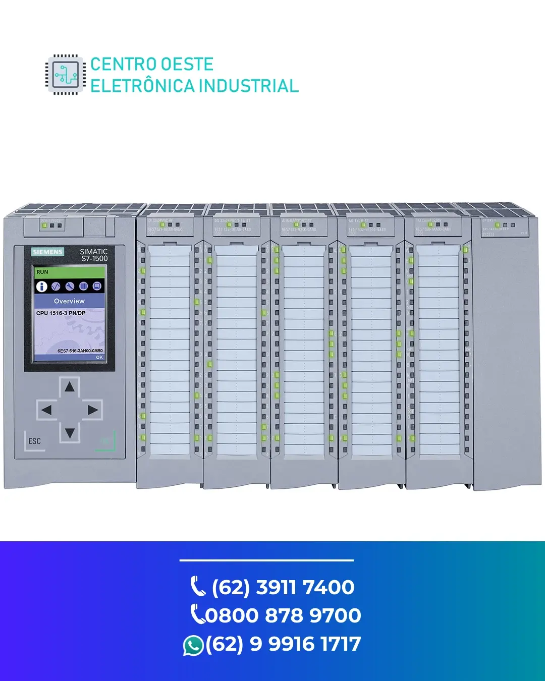 ESPECIALIZADA INVERSOR SIEMENS SINAMICS S120 GOIANIA