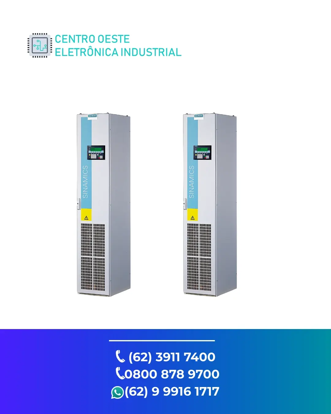 ESPECIALIZADA INVERSOR SIEMENS SINAMICS S150 BRASIL