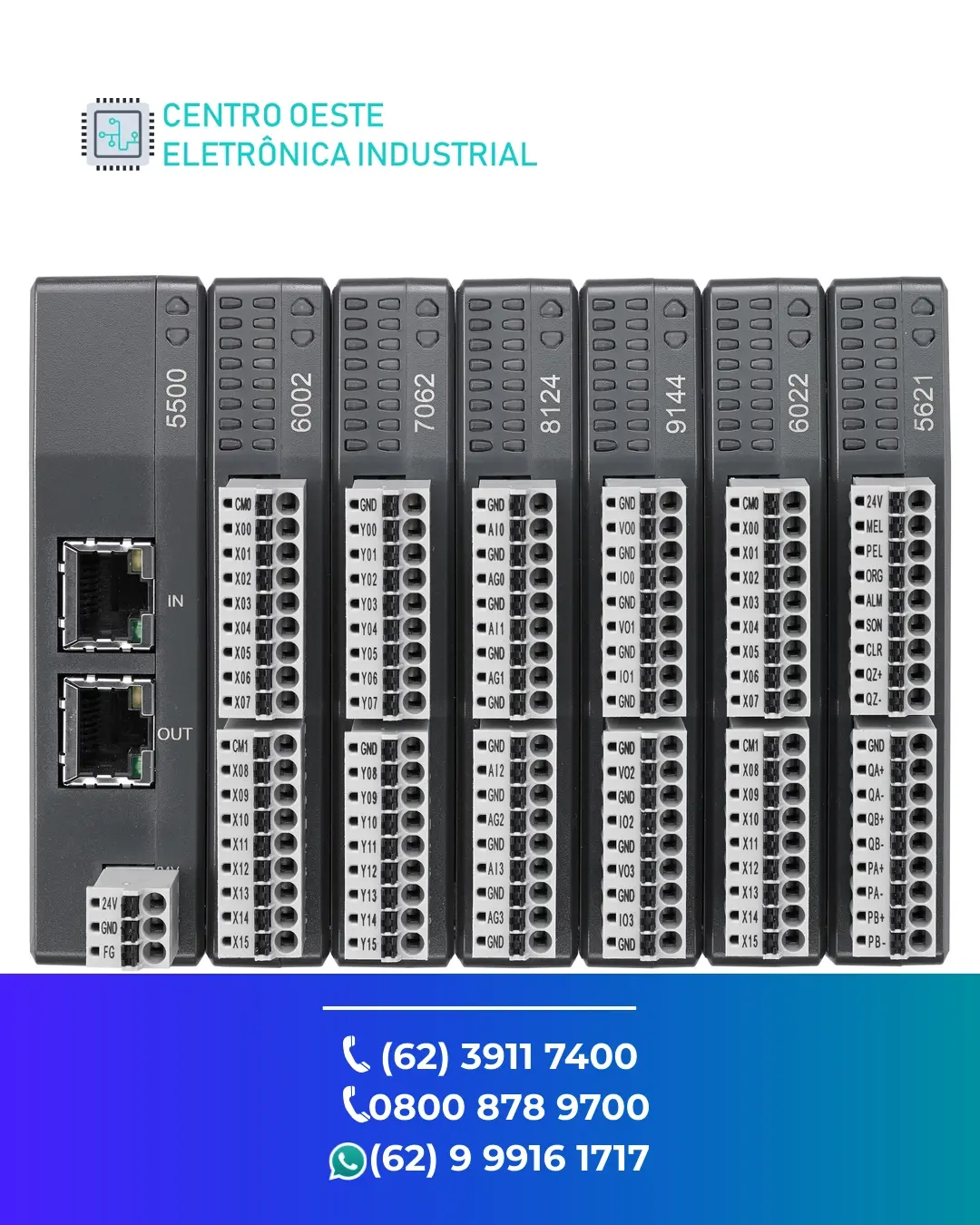 ESPECIALIZADA IO REMOTO DELTA AS REMOTE IO GOIÁS
