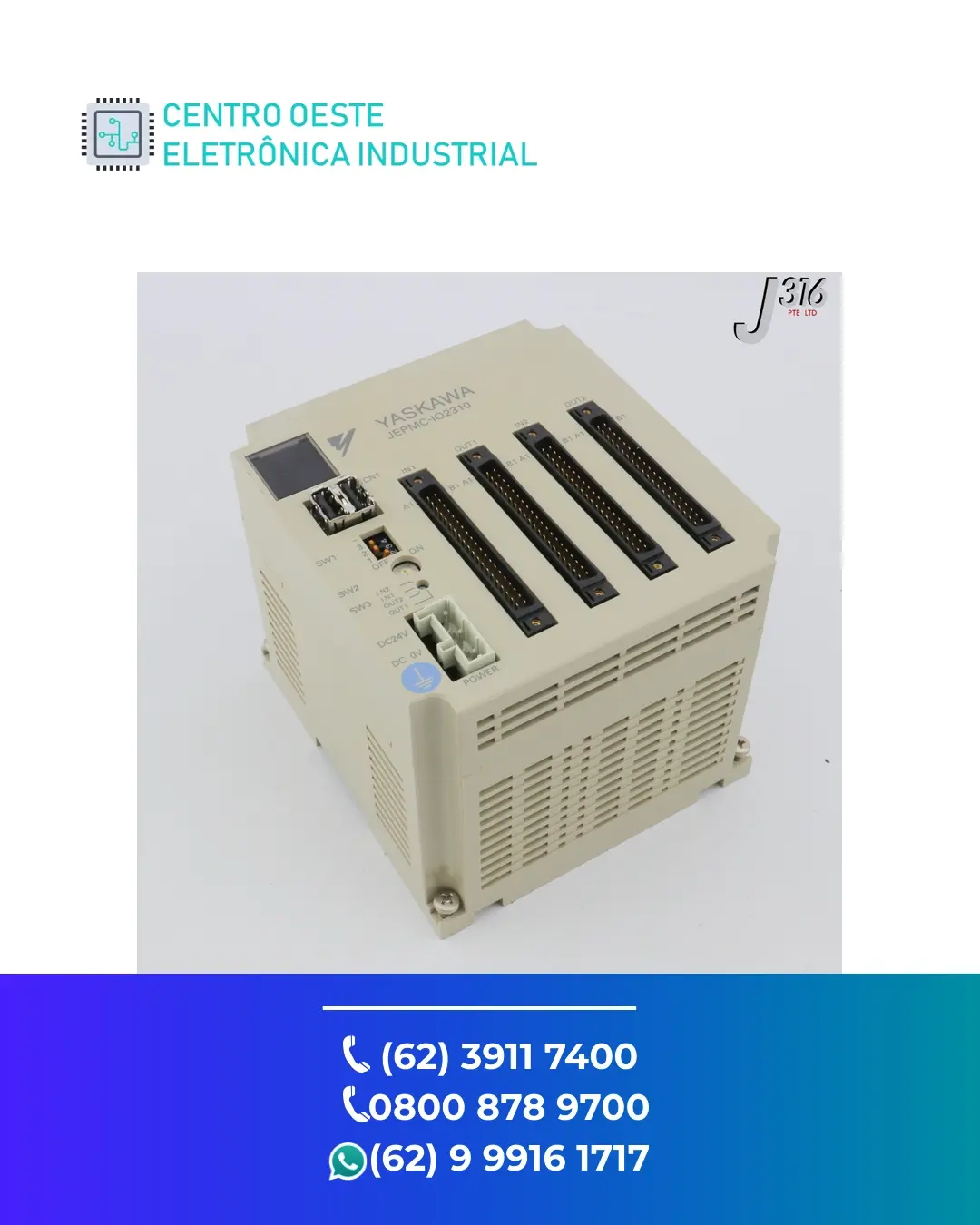 ESPECIALIZADA IO REMOTO YASKAWA REMOTE IO BRASIL