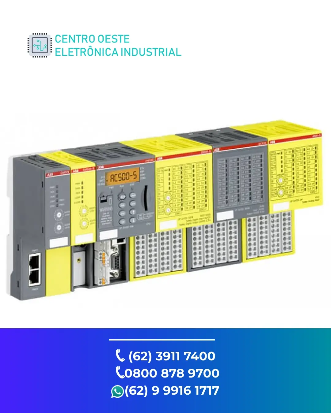 ESPECIALIZADA PLC ABB AC500 S BRASIL