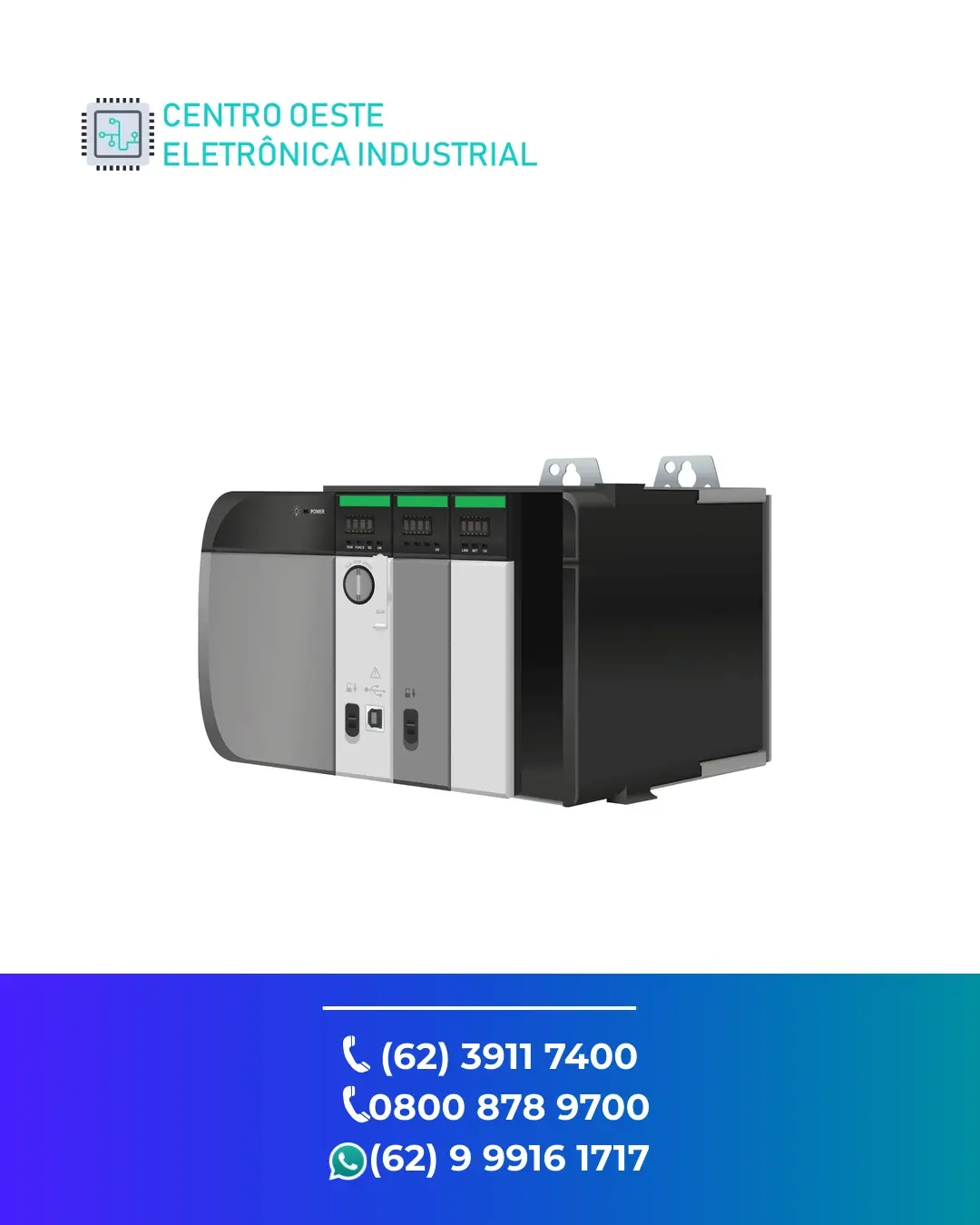ESPECIALIZADA PLC CONTROL TECHNIQUES MOTION CONTROLLER GOIÁS