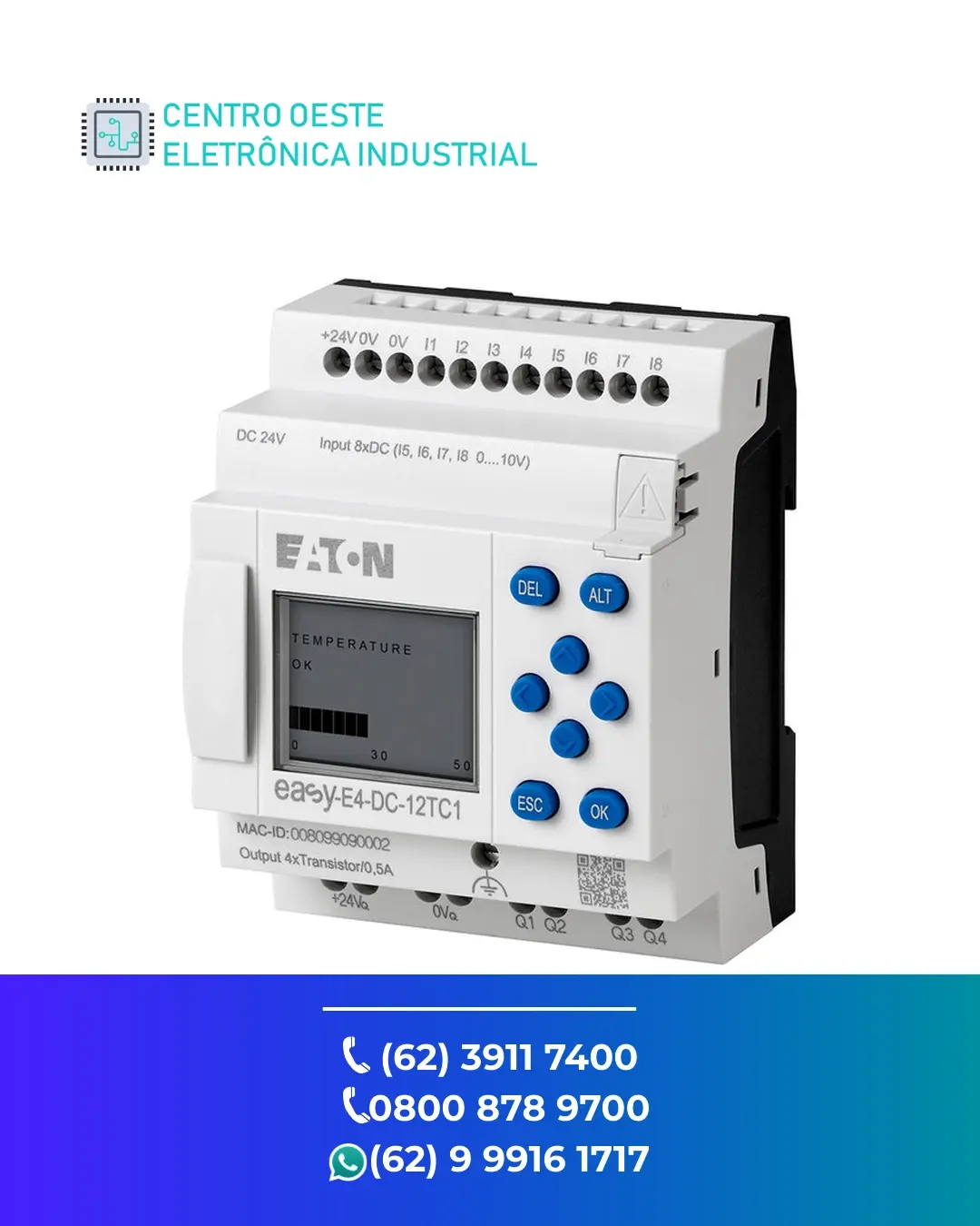 ESPECIALIZADA PLC EATON XV300 GOIANIA