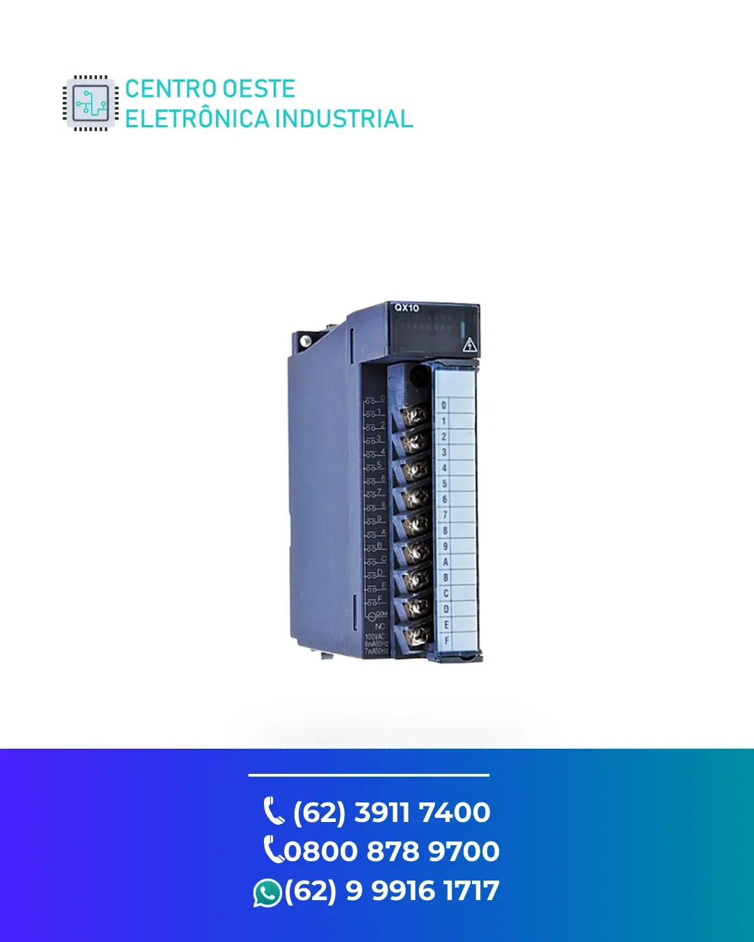 ESPECIALIZADA PLC MITSUBISHI Q10 BRASIL