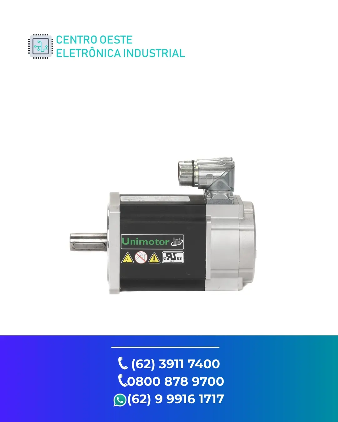 ESPECIALIZADA SERVO MOTOR CONTROL TECHNIQUES UNIMOTOR HD BRASIL