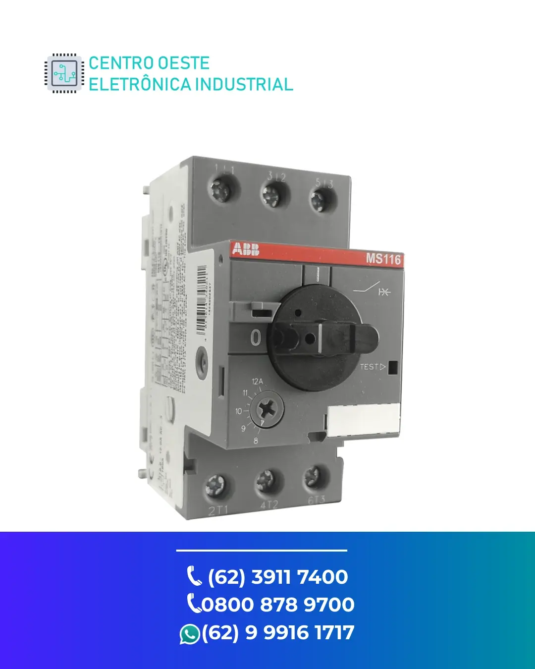 MANUTENÇÃO EM DISJUNTOR MOTOR DANFOSS MBS BRASIL