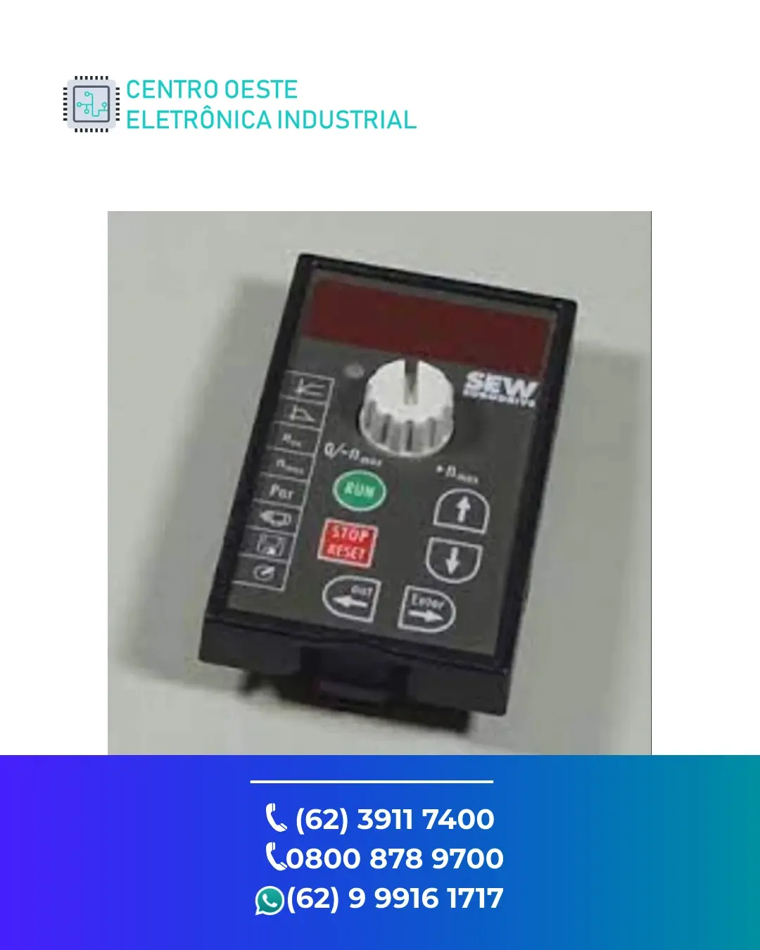 MANUTENÇÃO EM IHM SEW EURODRIVE OPERATOR PANEL BRASIL