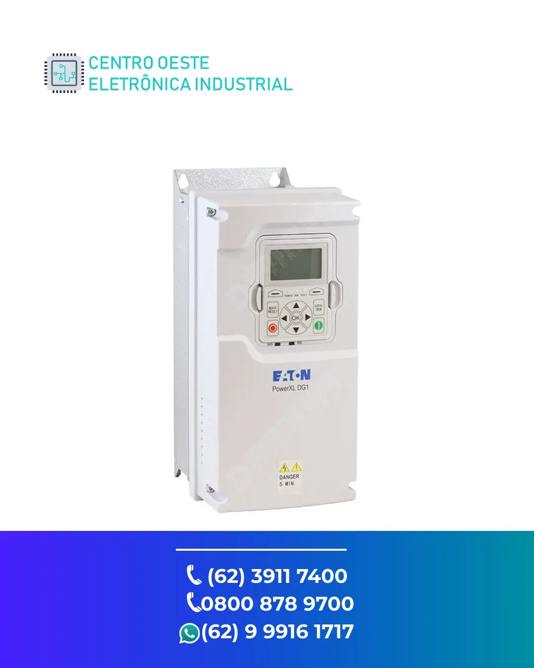 MANUTENÇÃO EM INVERSOR EATON DG1 BRASIL