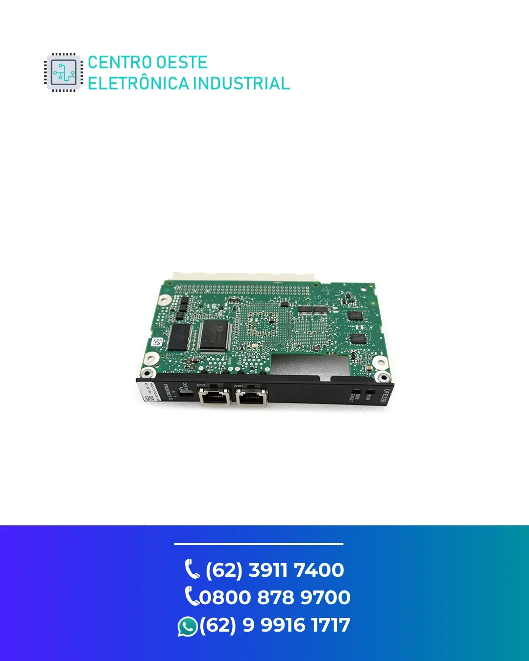 MANUTENÇÃO EM IO REMOTO SEW EURODRIVE MOVI IO GOIANIA