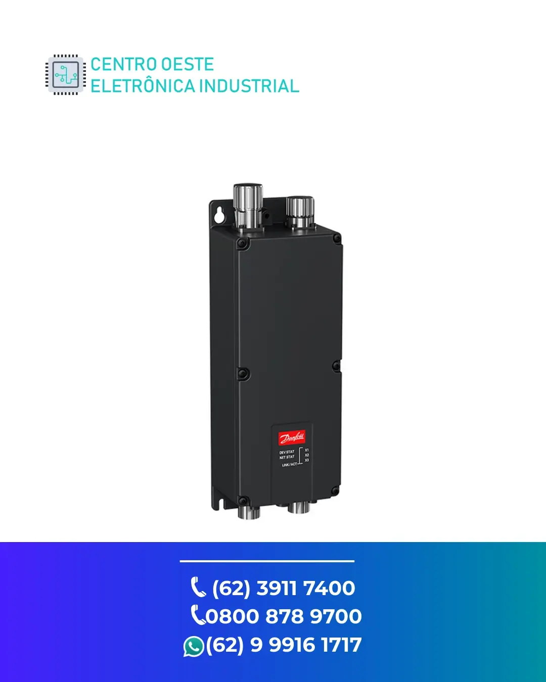 MANUTENÇÃO EM SERVO DRIVE DANFOSS VLT SERVO GOIÁS