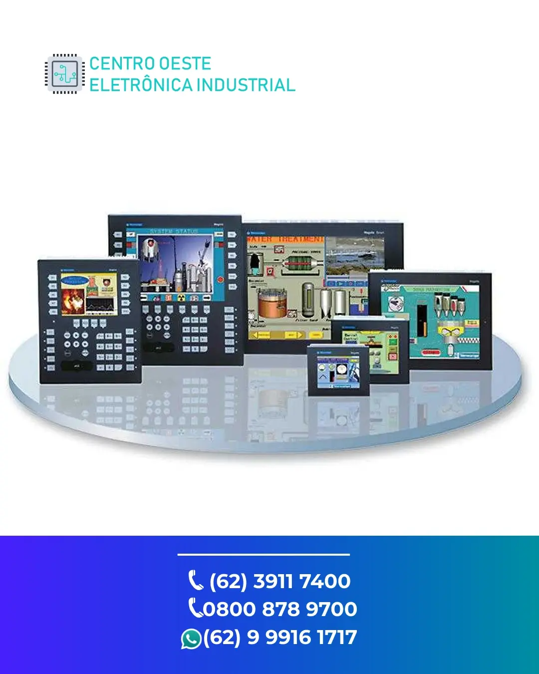 MANUTENÇÃO ESPECIALIZADA IHM SCHNEIDER MAGELIS XBTGT BRASIL