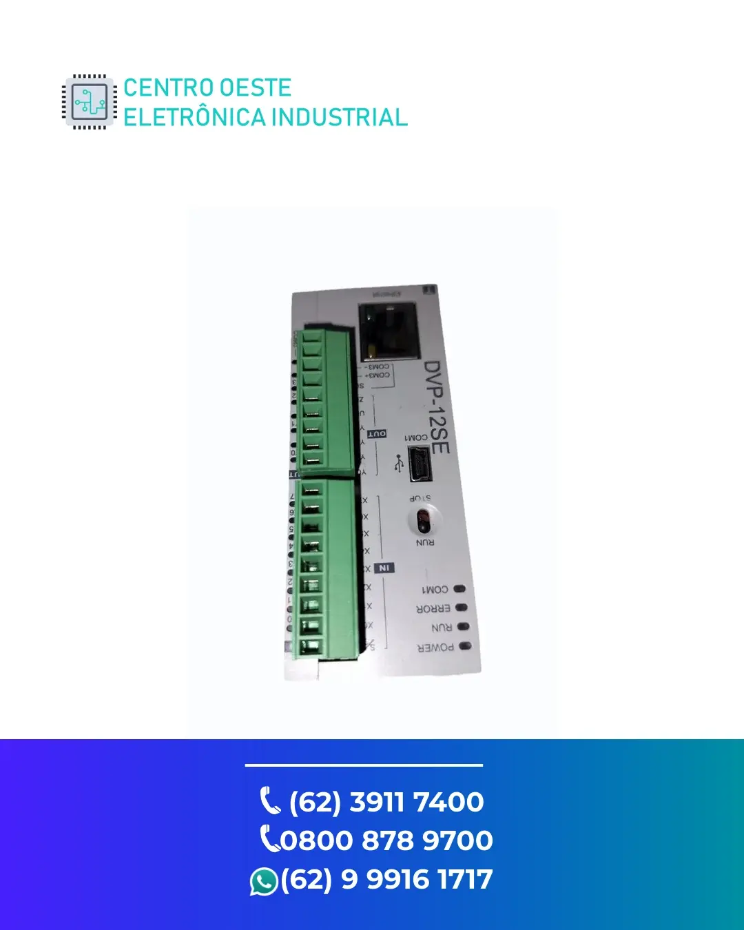 MANUTENÇÃO ESPECIALIZADA PLC DELTA DVP SE BRASIL