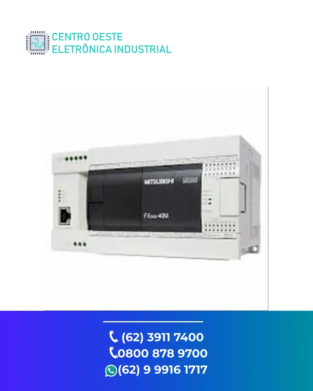 MANUTENÇÃO ESPECIALIZADA PLC MITSUBISHI FX1S BRASIL