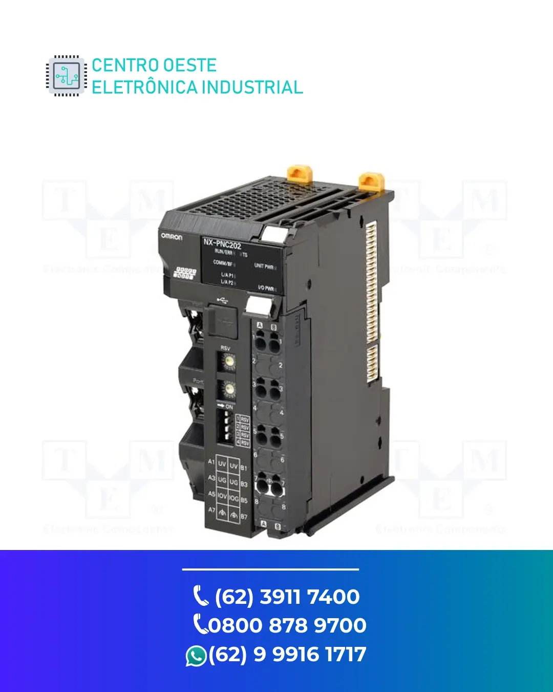 MANUTENÇÃO ESPECIALIZADA REDE OMRON PROFINET BRASIL