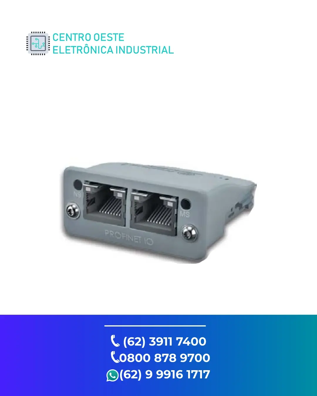 MANUTENÇÃO ESPECIALIZADA REDE WEG PROFINET BRASIL