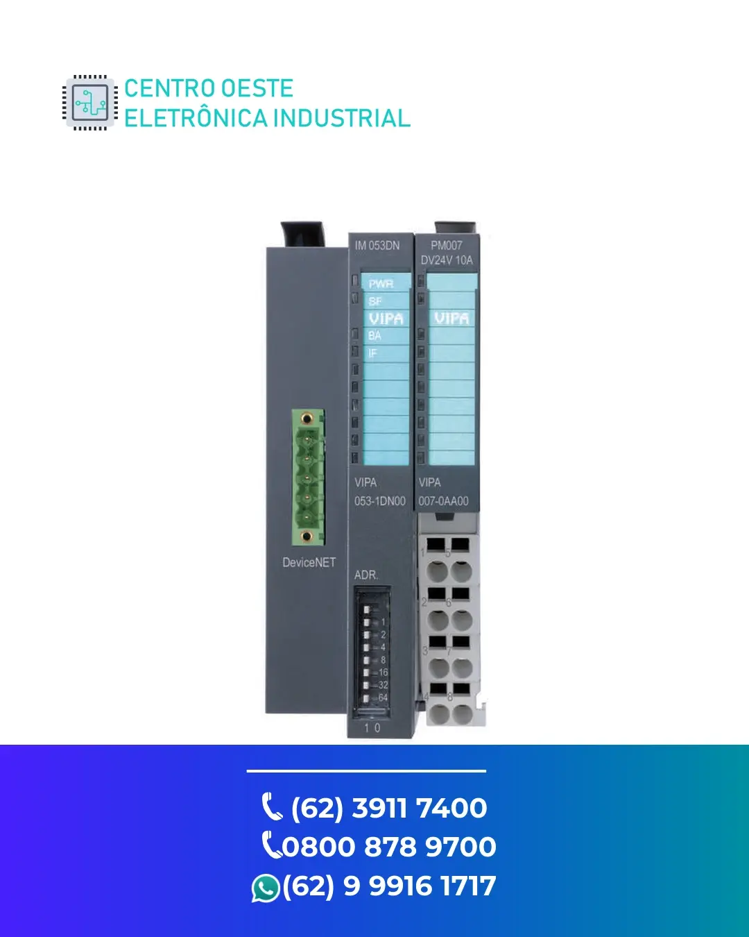MANUTENÇÃO ESPECIALIZADA REDE YASKAWA DEVICENET GOIÁS