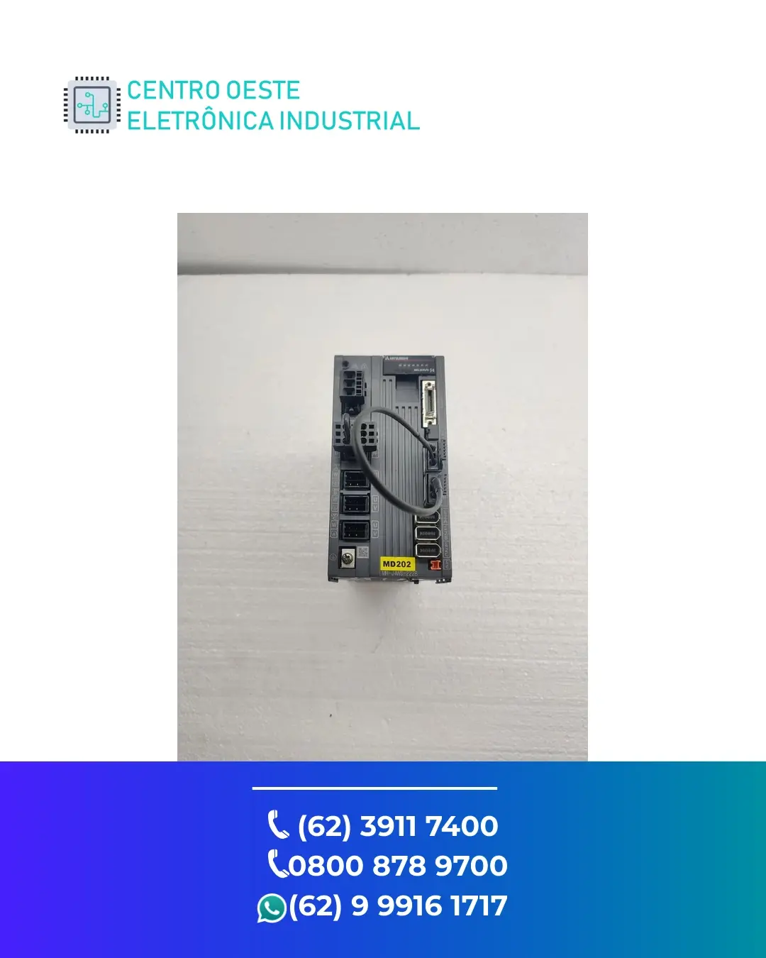 MANUTENÇÃO ESPECIALIZADA SERVO DRIVE MITSUBISHI MR J4W BRASIL