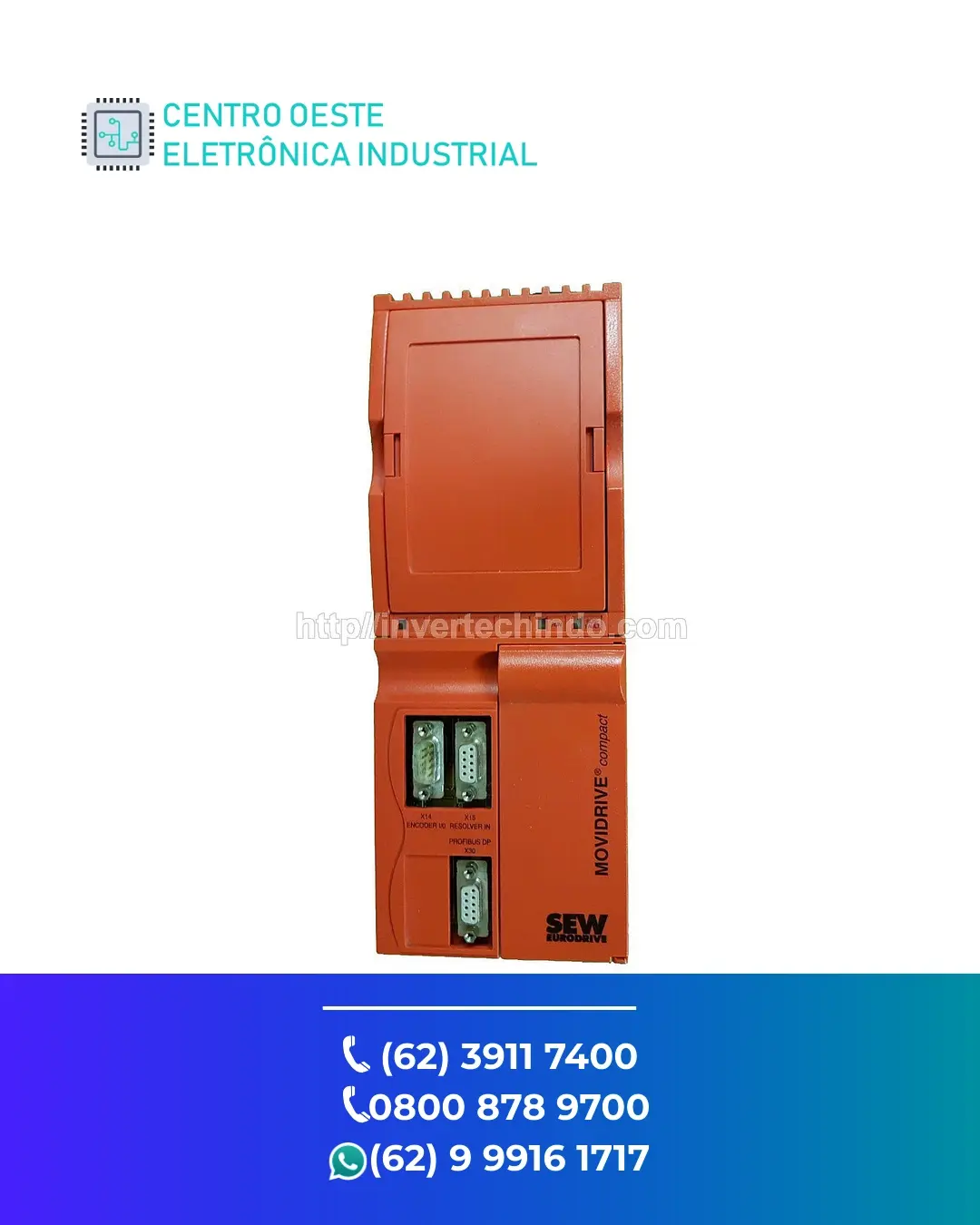 MANUTENÇÃO ESPECIALIZADA SERVO DRIVE SEW EURODRIVE MOVI C GOIÁS