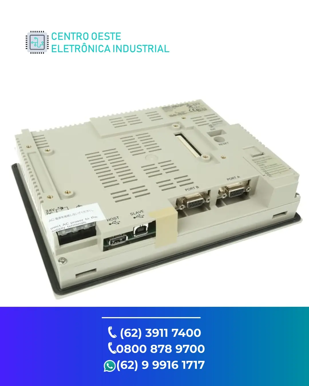 MANUTENÇÃO IHM OMRON NS8 BRASIL