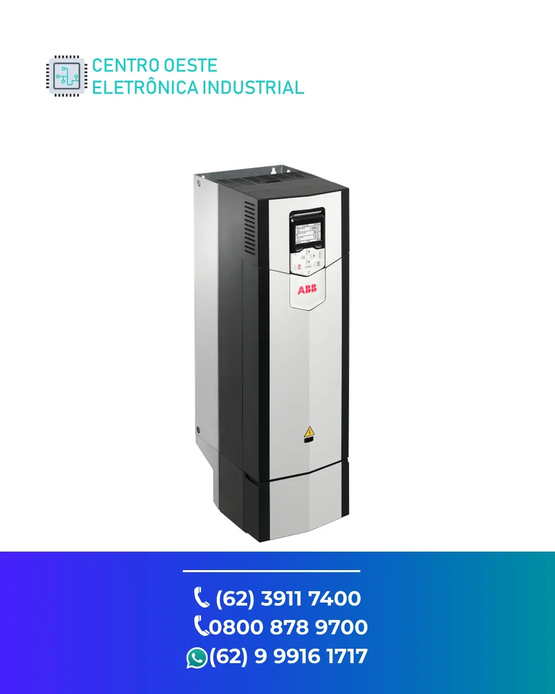 MANUTENÇÃO INVERSOR ABB ACS880 BRASIL