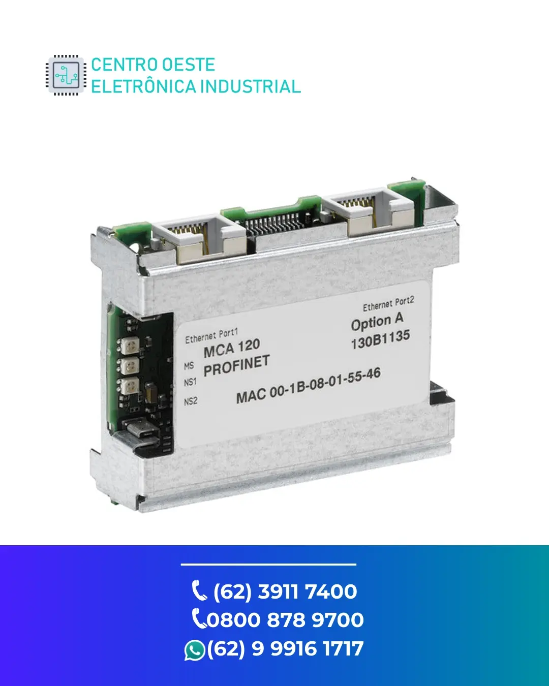 MANUTENÇÃO REDE DANFOSS PROFINET BRASIL