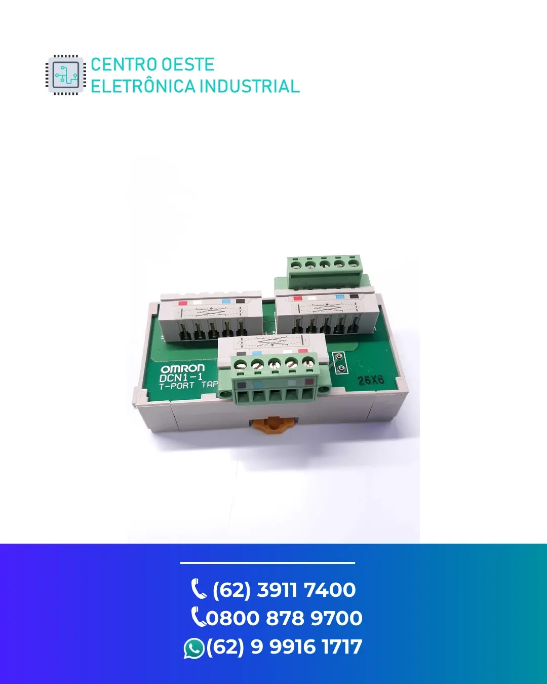 MANUTENÇÃO REDE OMRON COMPOBUS GOIÁS