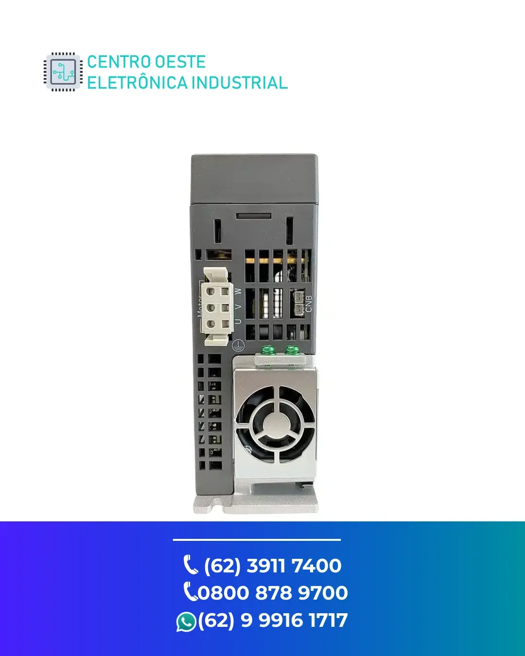 MANUTENÇÃO SERVO DRIVE DELTA ASDA W2 GOIÁS
