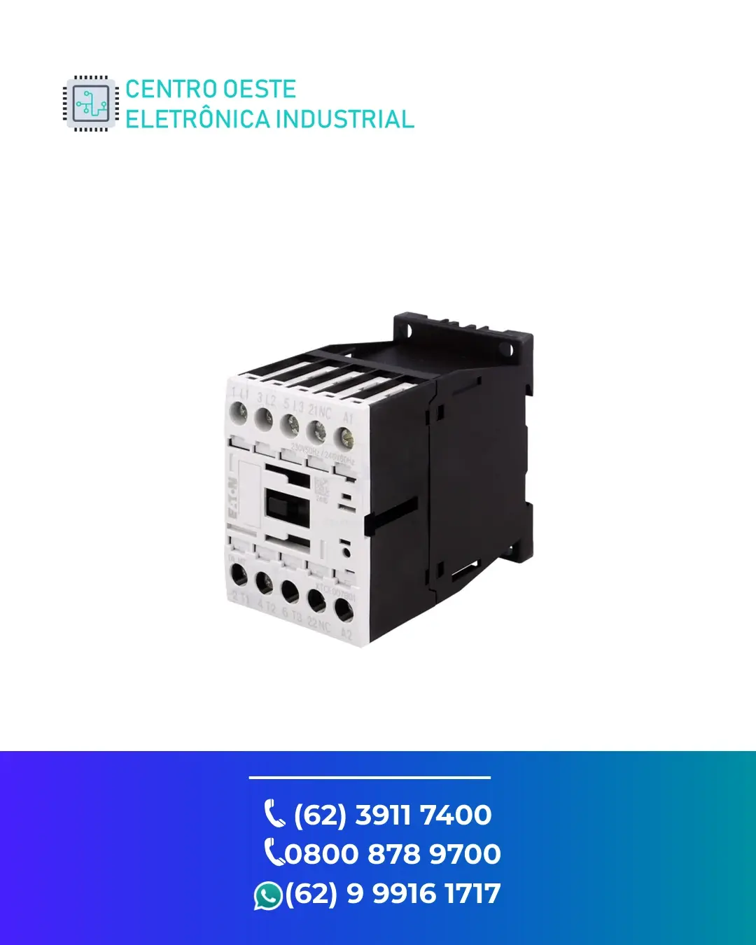 REPARO CONTATOR EATON DILM9 GOIÁS