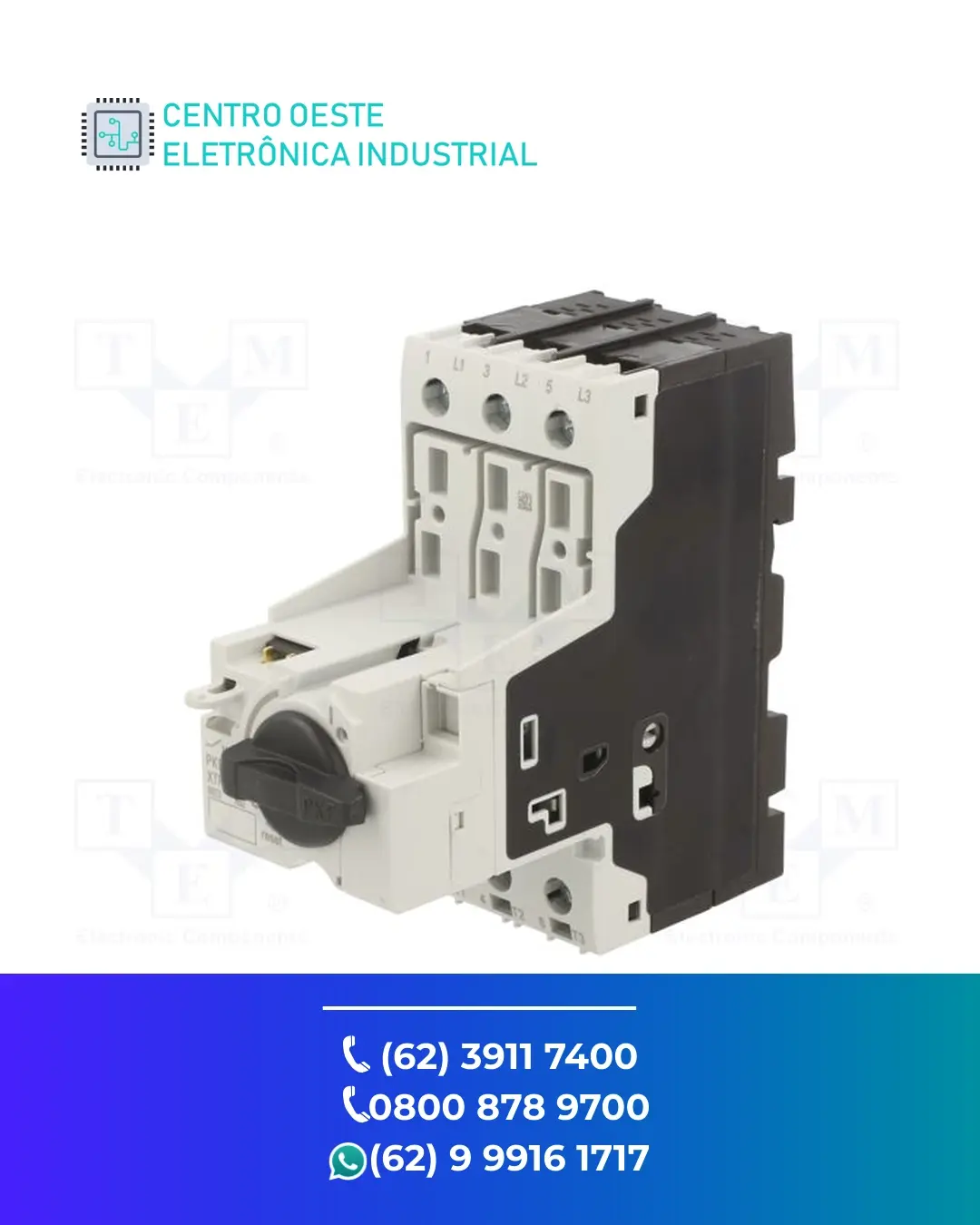 REPARO DE DISJUNTOR MOTOR EATON PKE32 GOIANIA