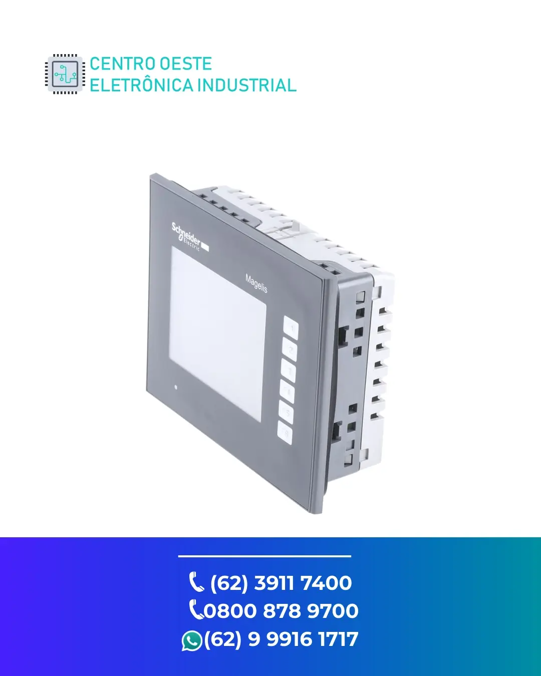 REPARO DE IHM SCHNEIDER MAGELIS GTO GOIÁS