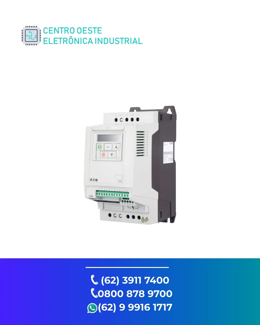 REPARO DE INVERSOR EATON DA1 GOIANIA