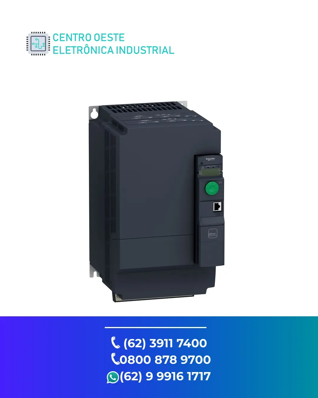 REPARO DE INVERSOR SCHNEIDER ATV320 BRASIL
