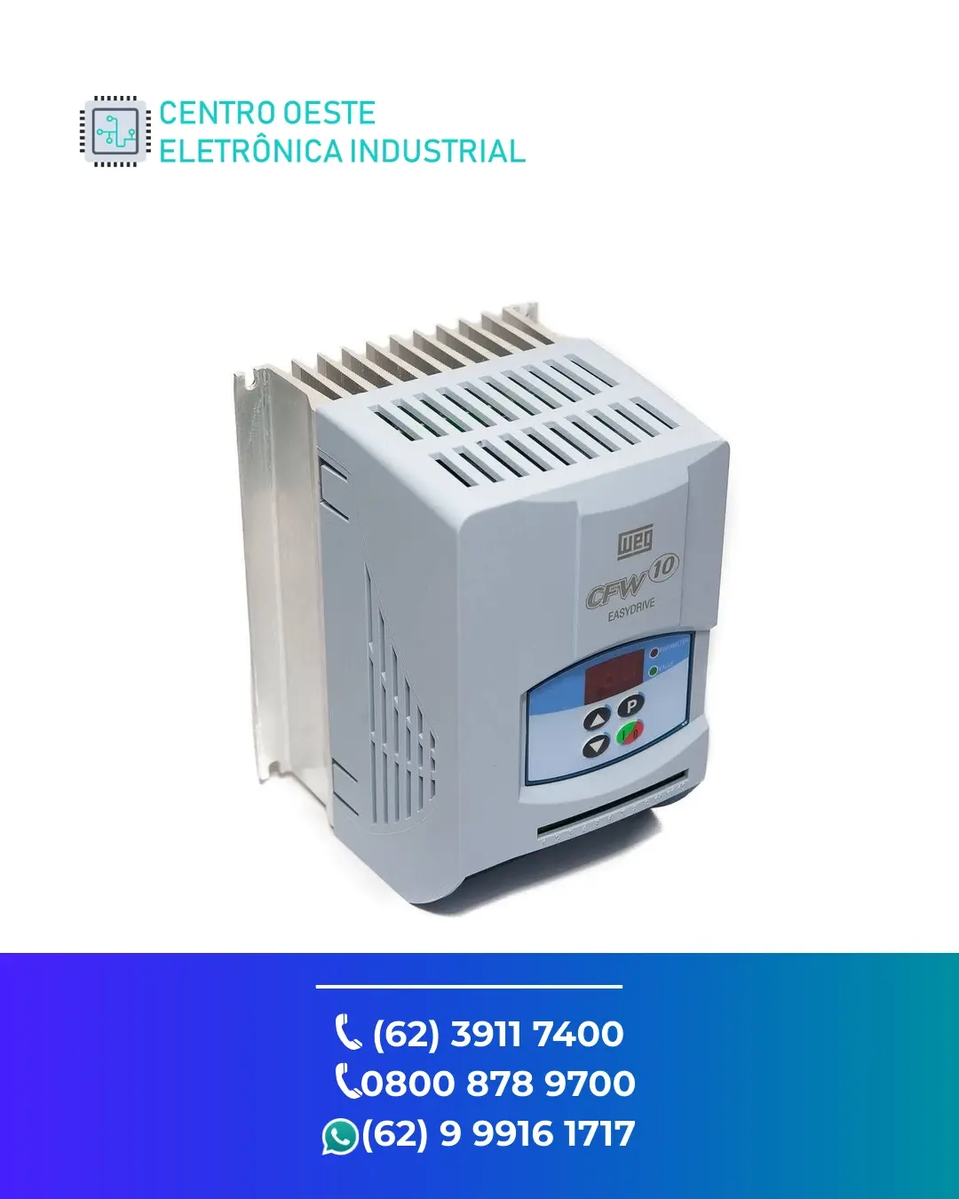 REPARO DE INVERSOR WEG CFW10 GOIÁS