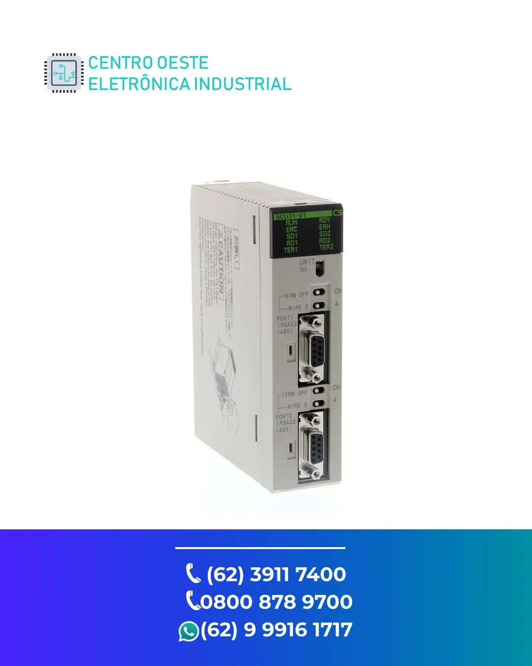 REPARO DE PLC OMRON CS1D GOIÁS