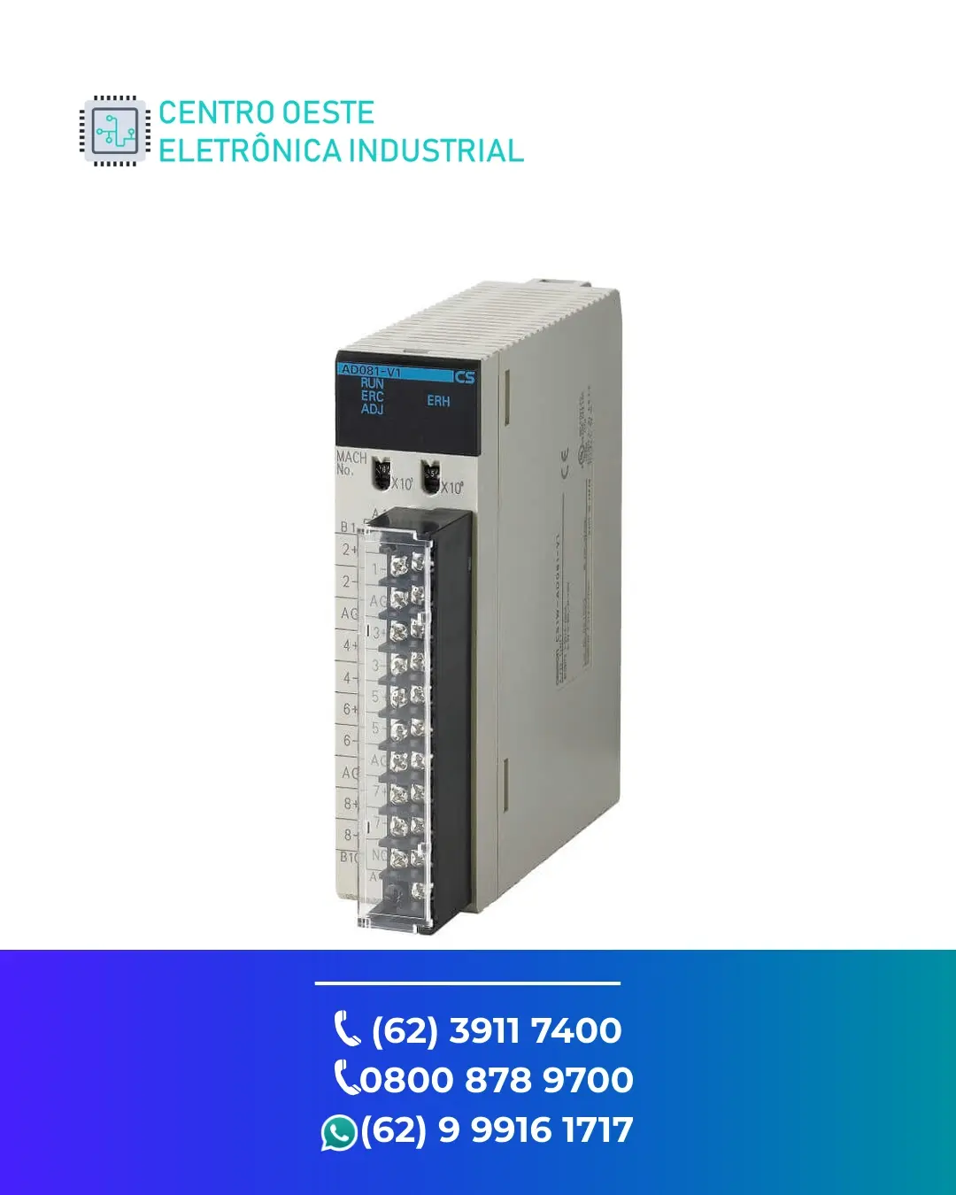 REPARO DE PLC OMRON CS1H BRASIL