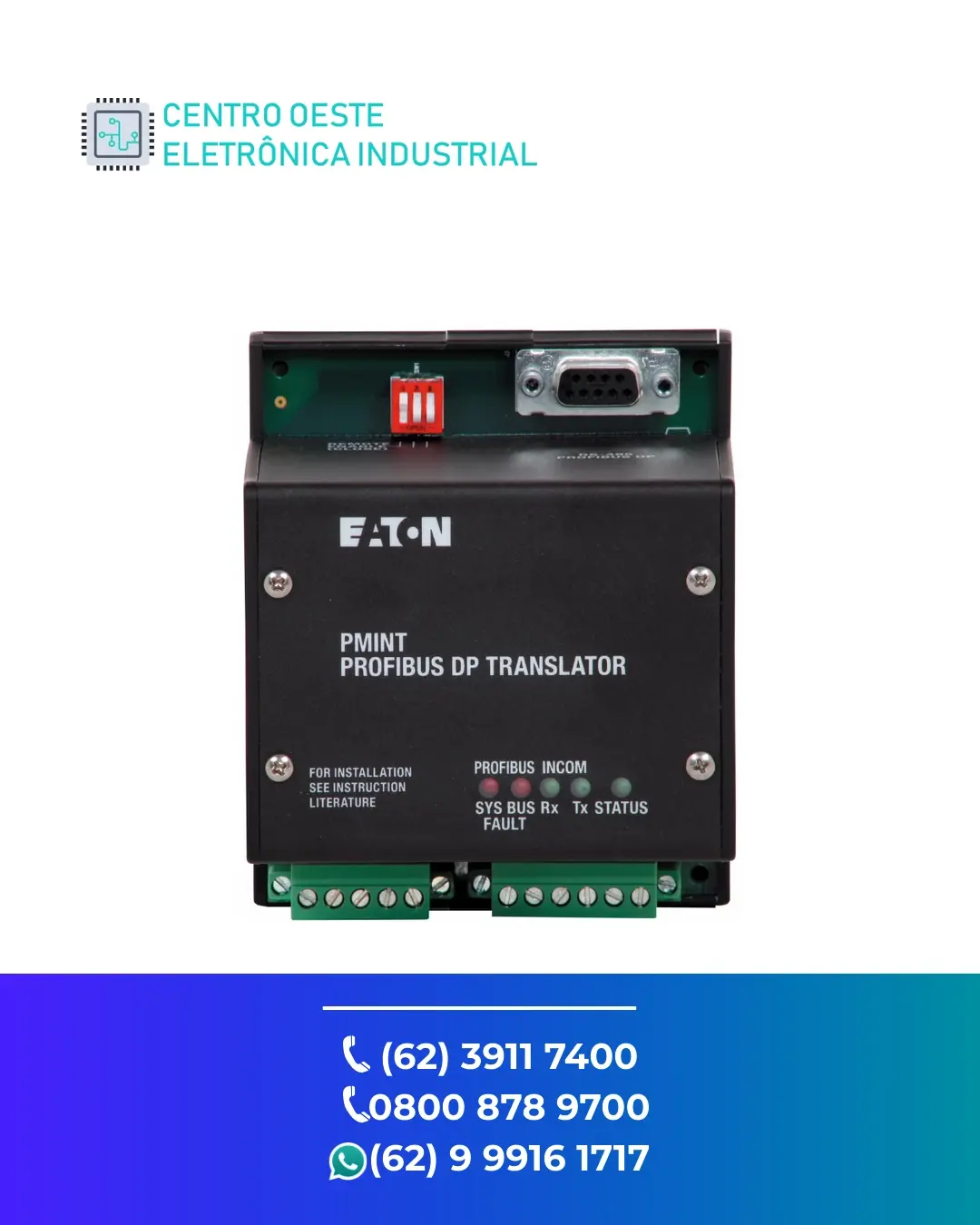 REPARO DE REDE EATON PROFIBUS GOIÁS
