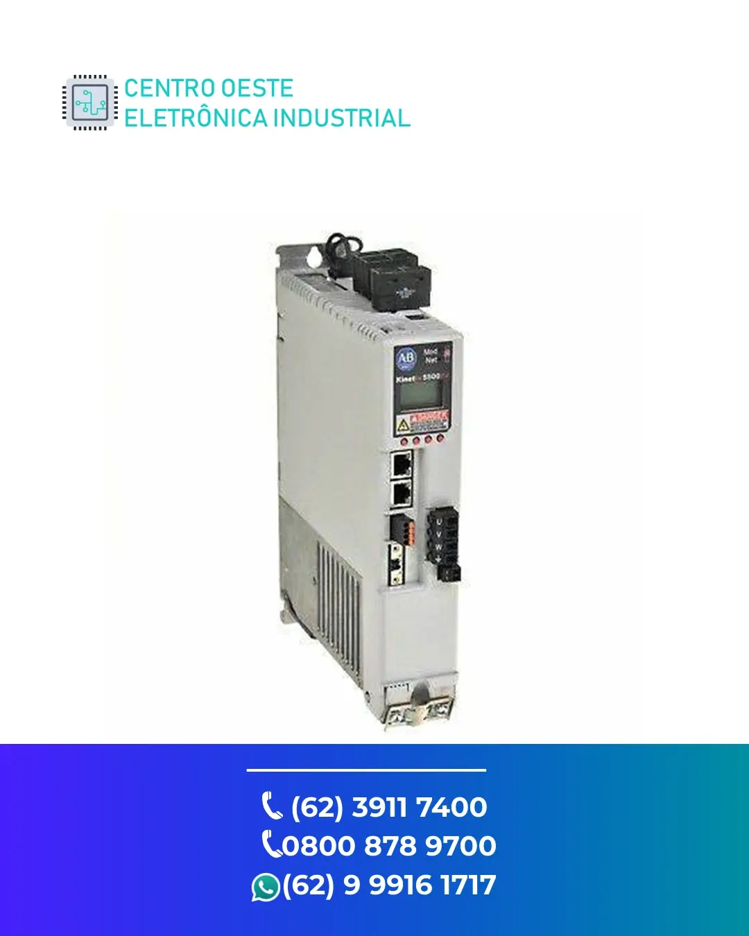 REPARO DE SERVO DRIVE ALLEN BRADLEY KINETIX 3 BRASIL