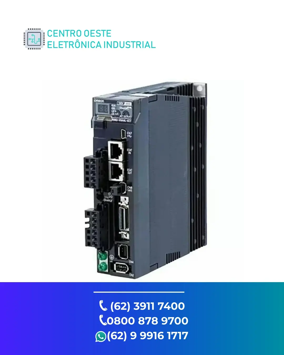 REPARO DE SERVO DRIVE OMRON G5 BRASIL