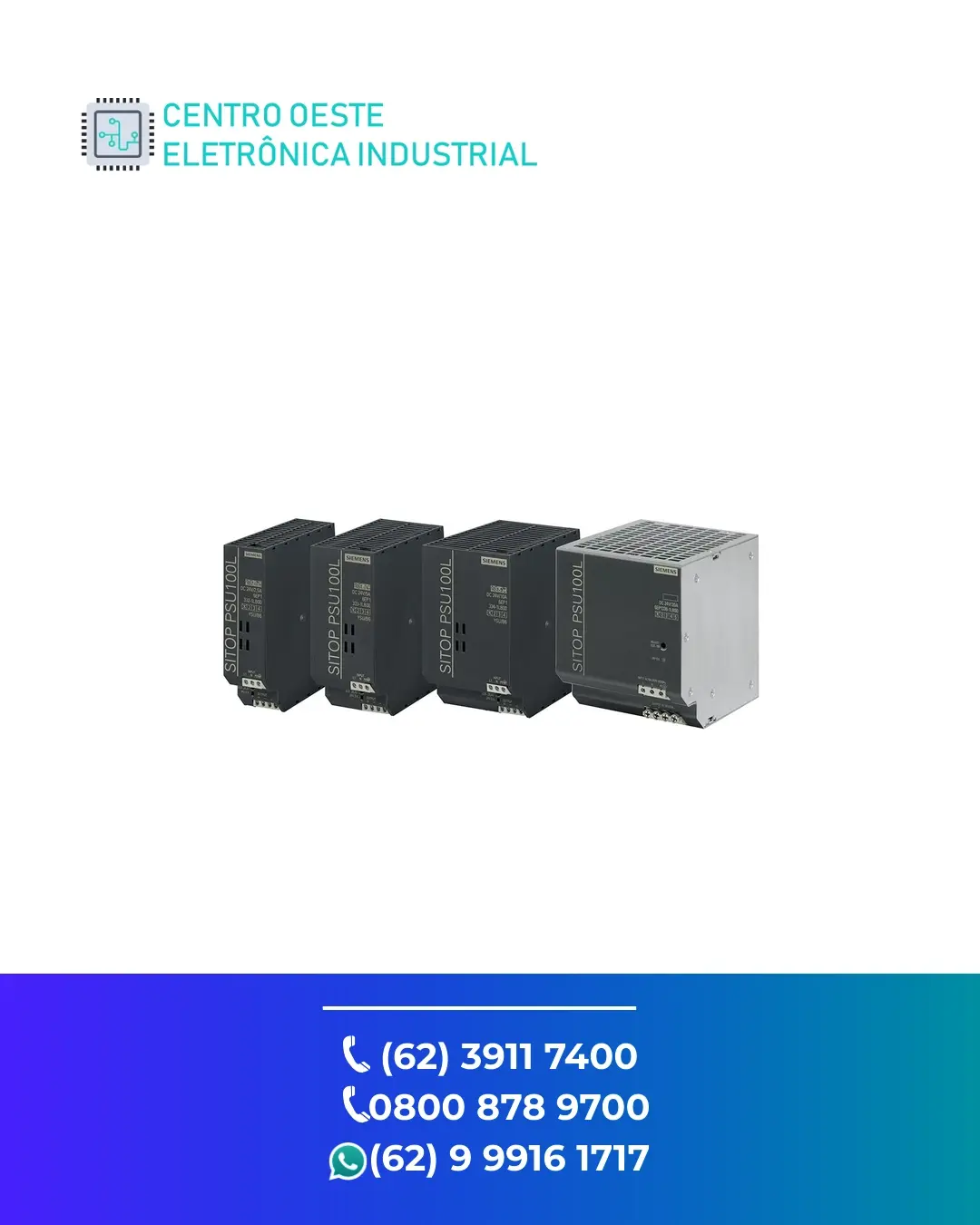 REPARO FONTE SIEMENS SITOP LITE GOIÁS