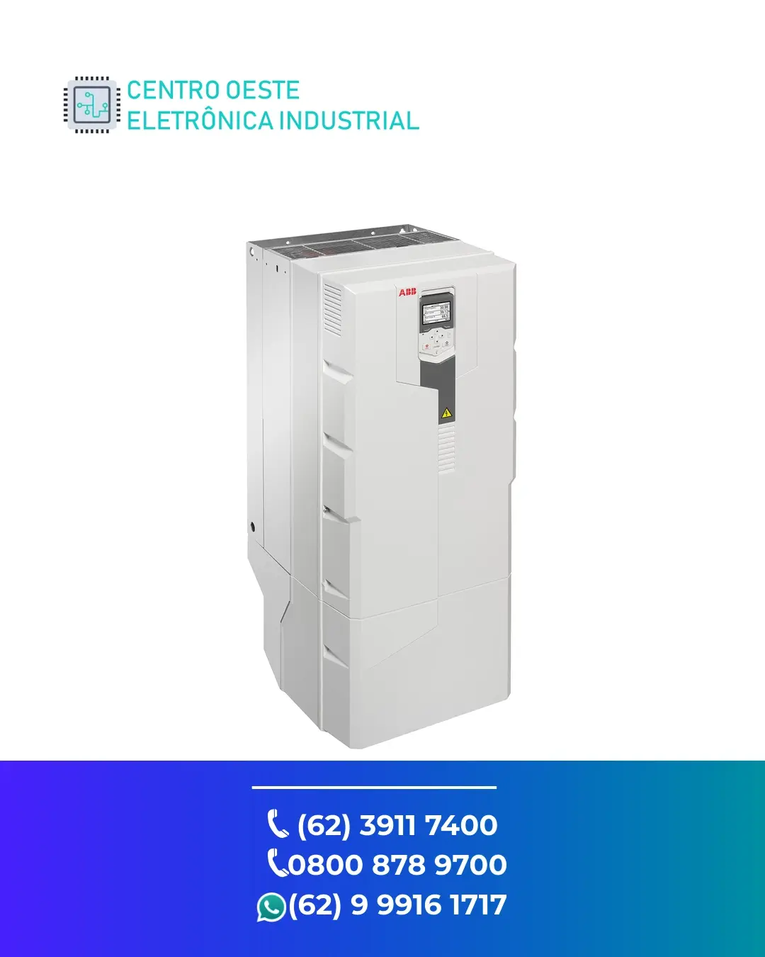REPARO INVERSOR ABB ACS355 GOIANIA