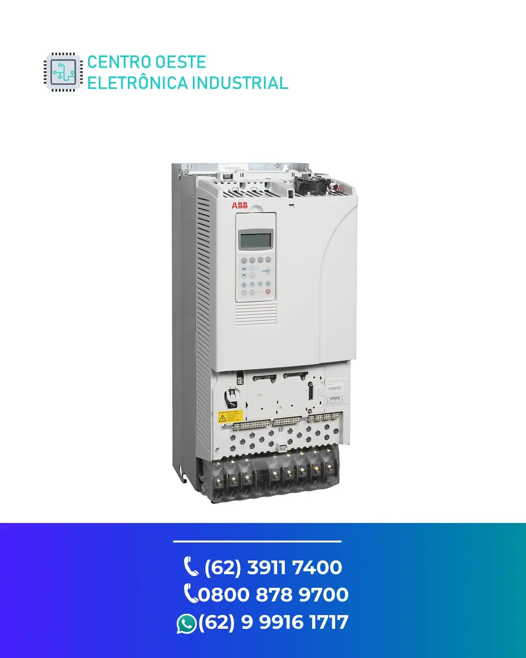 REPARO INVERSOR ABB ACS850 BRASIL