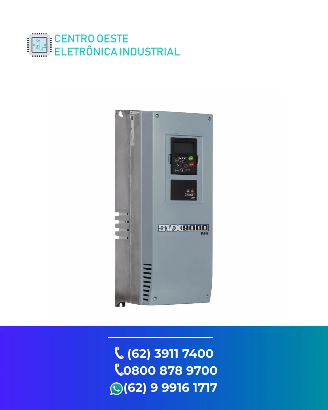 REPARO INVERSOR EATON SVX9000 GOIÁS