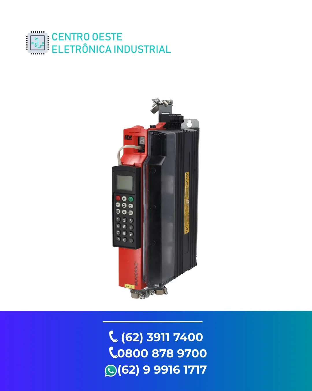 REPARO INVERSOR SEW EURODRIVE MOVIDRIVE MDX61 BRASIL