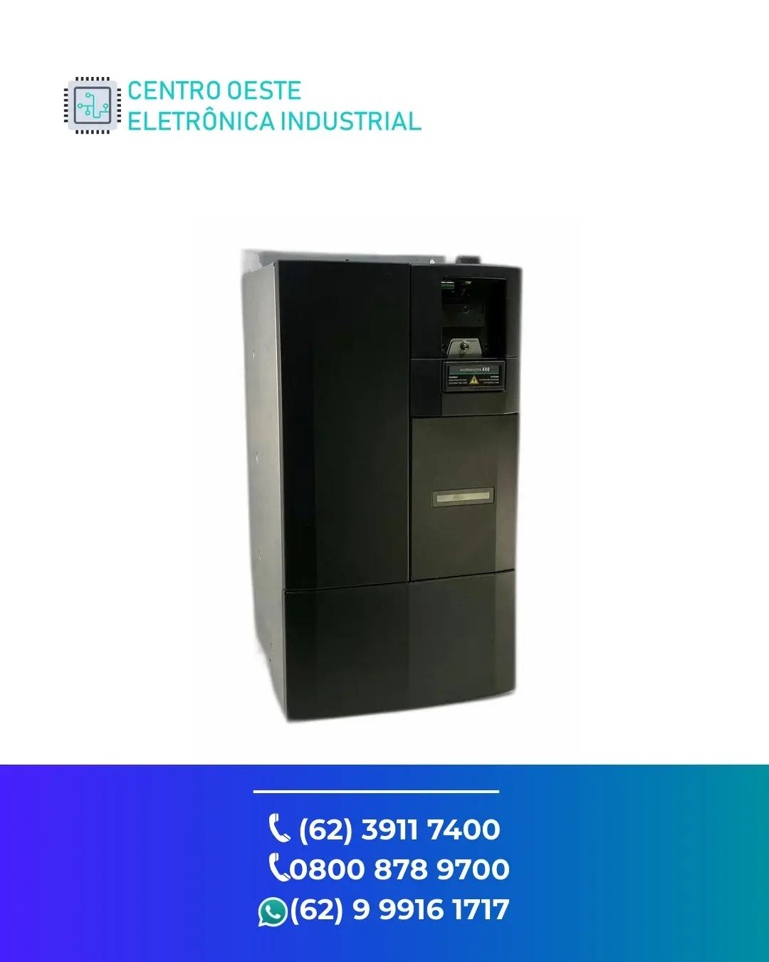 REPARO INVERSOR SIEMENS MICROMASTER 440 GOIÁS