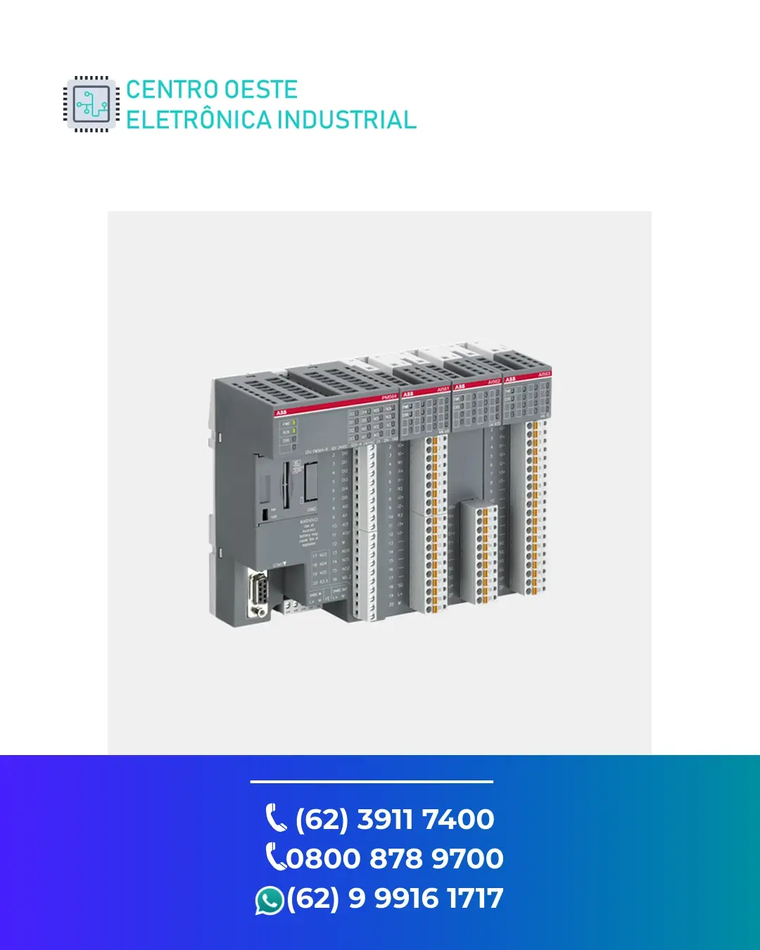 REPARO PLC ABB AC500 GOIÁS