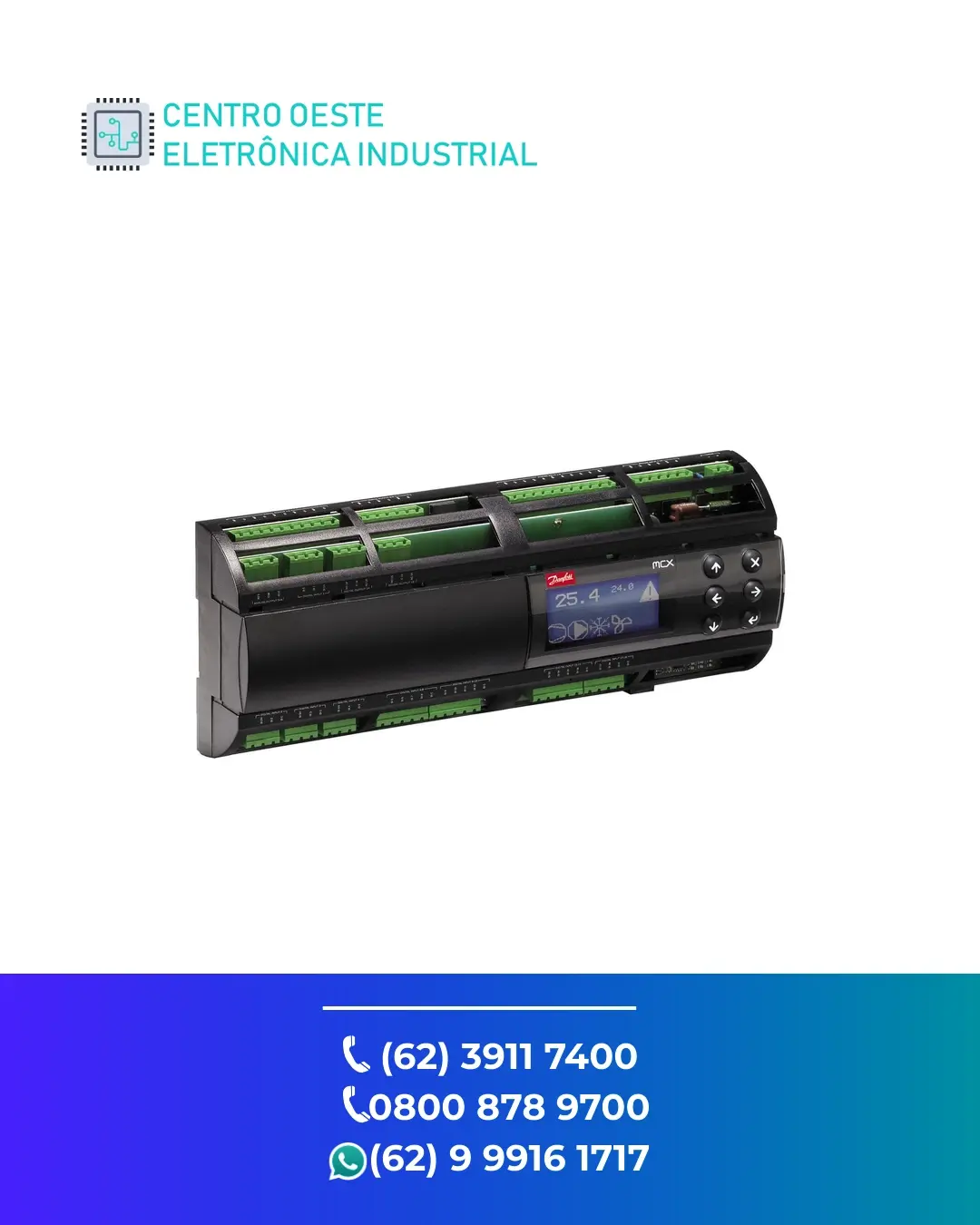 REPARO PLC DANFOSS MCX15B GOIANIA